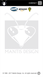 Mobile Screenshot of mantisdesign.com